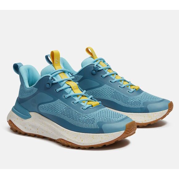 Timberland Medium Blue Knit Motion Access Low Lace-Up Sneakers Women's 9.5 NWOT - Picture 13 of 14